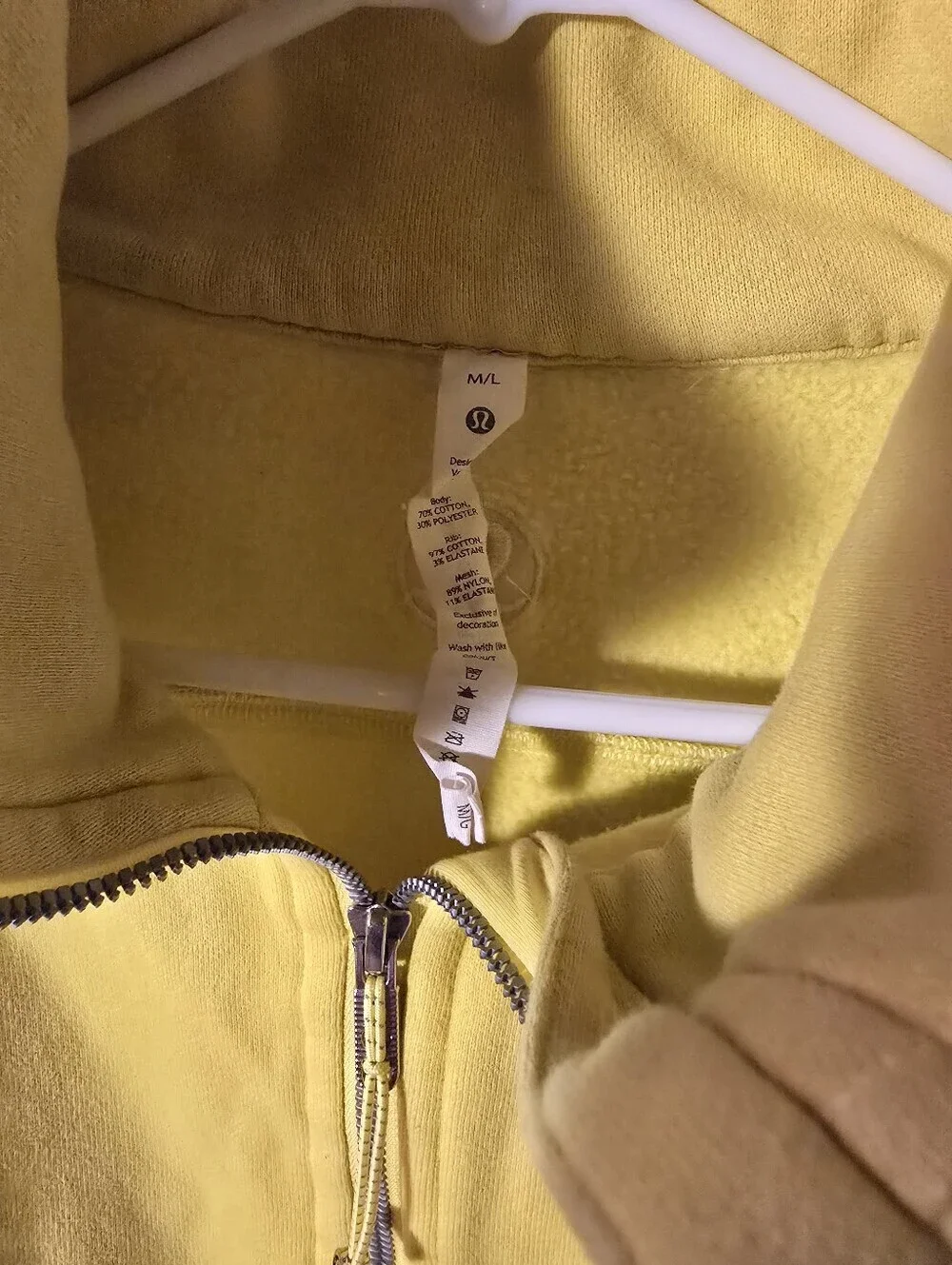 Lululemon Quarter-Zip Pullover Sweatshirt